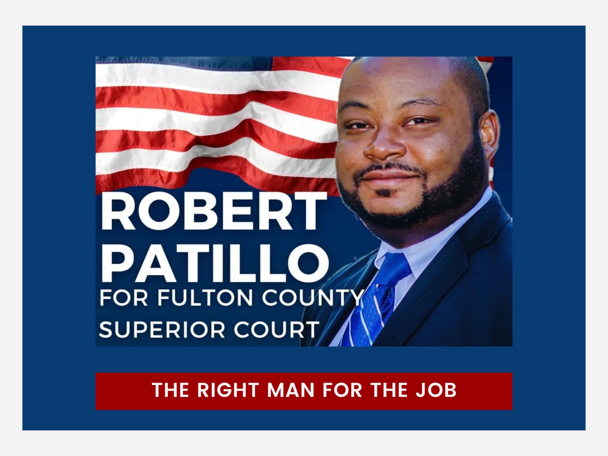 Robert Patillo for Fulton County Superior Court Judge